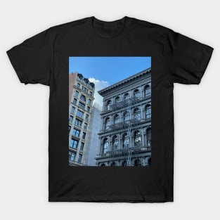 NYC Building Facades Lower Manhattan T-Shirt
